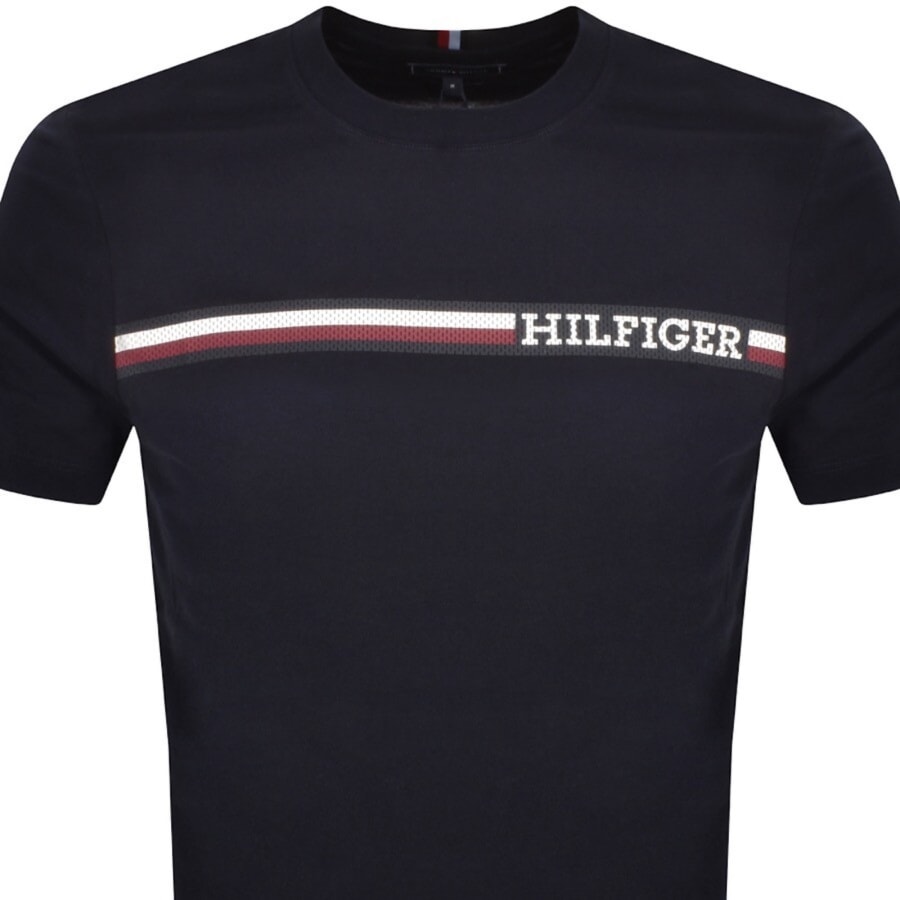 Tommy hilfiger chest logo t shirt new arrivals
